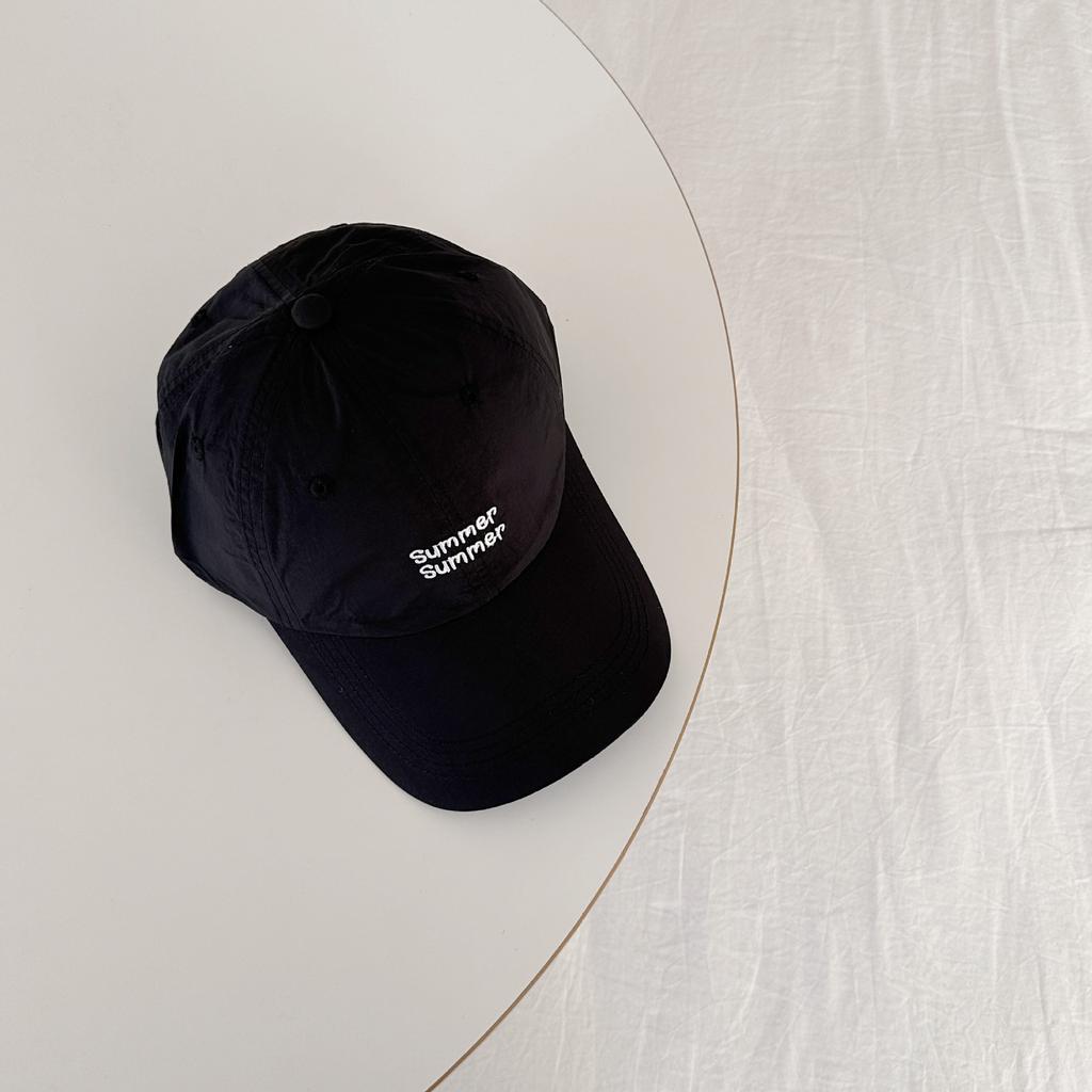 Quick-Drying Embroidery Summer Letters Simple Baseball Cap Men'S And Women'S Sunshade Versatile Cap