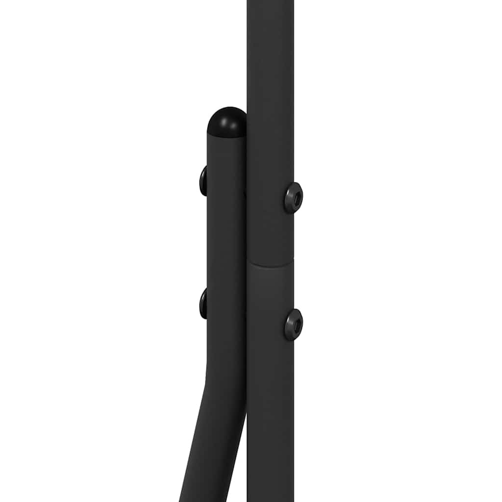 Clothing Rack Black 62 x 48 x 158 cm Steel