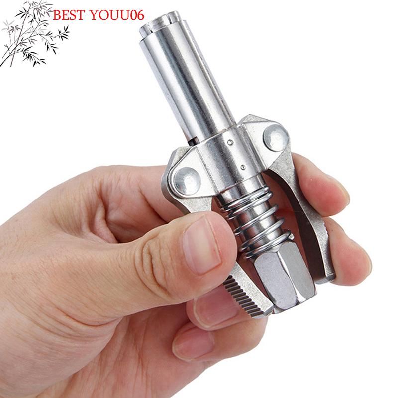 Hot Grease Gun Coupler 10000 PSI NPTI/8 High Pressure Nozzle Oil Pump Car Injector Lube Head Service Parts Lube Tool