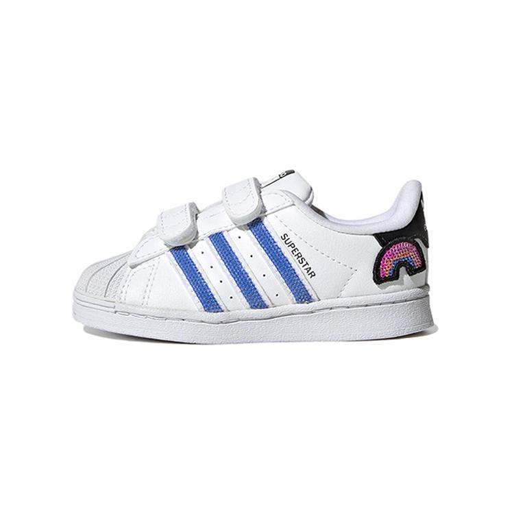 

Adidas Originals SUPERSTAR Comfortable Slip Resistant Abrasion Resistant Low top Toddler Shoes Infant And Toddler GV9012 24