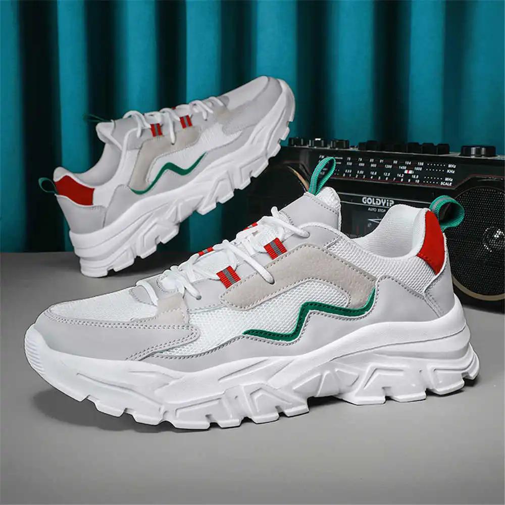 Fashion Non-slip Sole High Sole White Shose Walking Red Tennis Shoes Men's Sneakers Shoes Original Sports High Fashion Boti