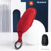 Alcantara Car Key Case Cover Shell Remote Buttons For Peugeot 408 508 3008 5008 2008 Suede Keychain Protectors Accessories
