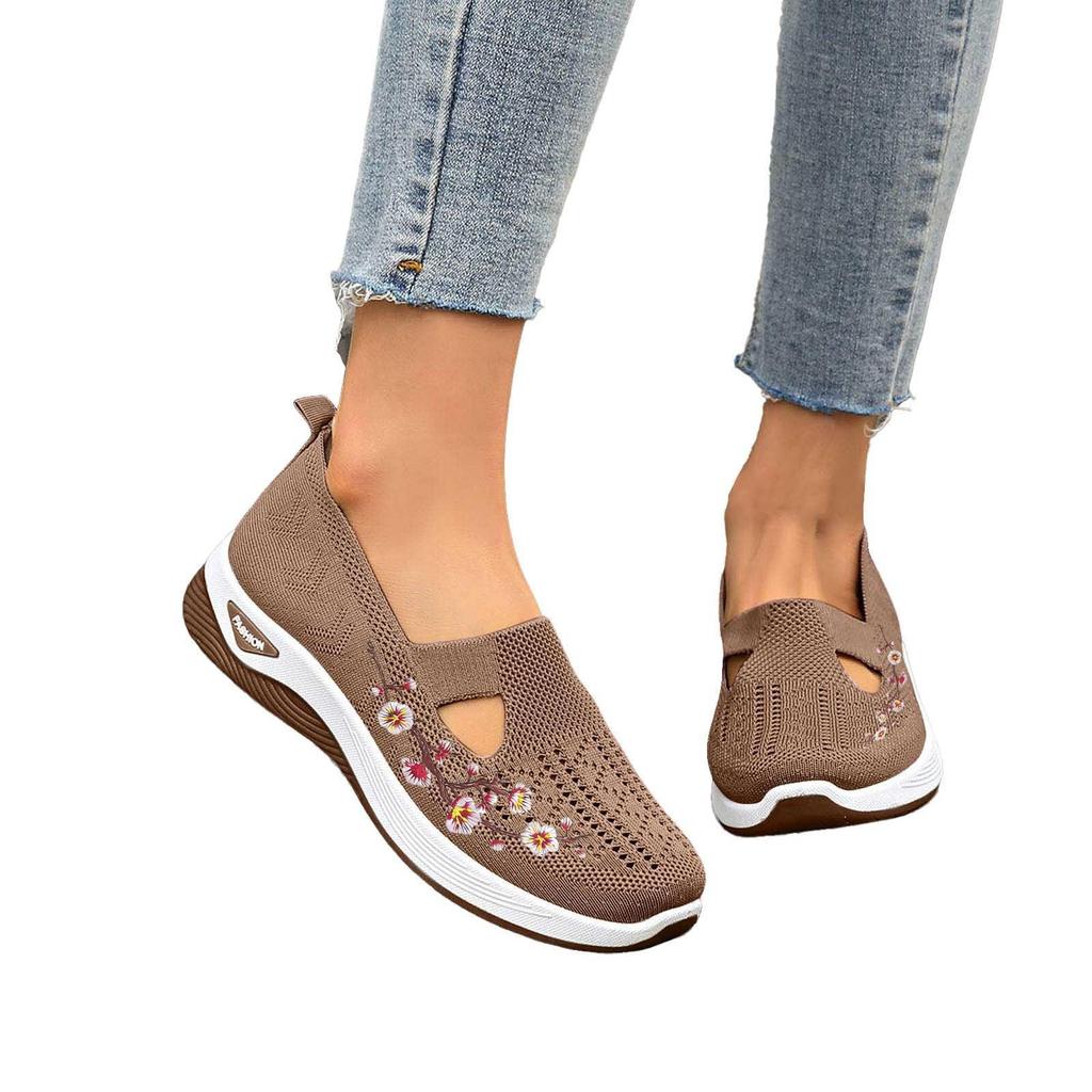 Women's Sports Shoes Hollow Sandals Mesh Casual Shoes Women's Shoes Comfortable Outdoor Sports Shoes Running Shoes