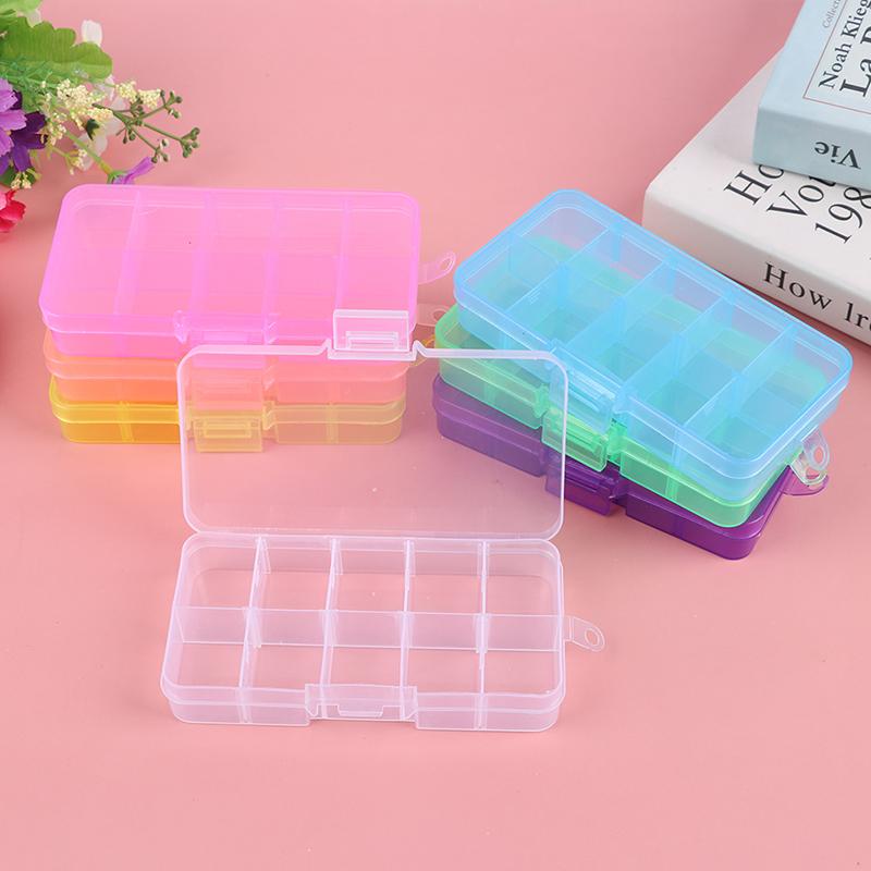 10 compartments Plastic Box Case Jewelry Bead Display Storage Container 130X67mm 10 compartments Plastic Box Case Jewelry Bead Display Storage Container 130X67mm