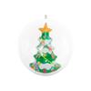 Christmas Cartoon Inflatable  With Green, Thick And Transparent PVC Toy Balls Arranged In The Courtyard