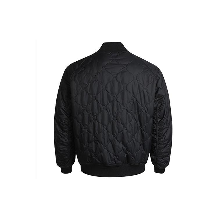 Nike Puffer Jackets Men's Black Baseball Collar Moderate CZ9999-011