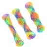 3Pcs Cat Spring Shape Tube Toy Colorful Bouncing Interactive Toy with Bell and Catnip