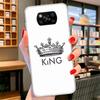 Lovers King Queen Cover Phone Case For Xiaomi Poco F7 Ultra X7 X6 X5 Pro M7 Redmi 15C 15 13C 13 12C 12 10C 10 9A 9C 9T 9 Shell P