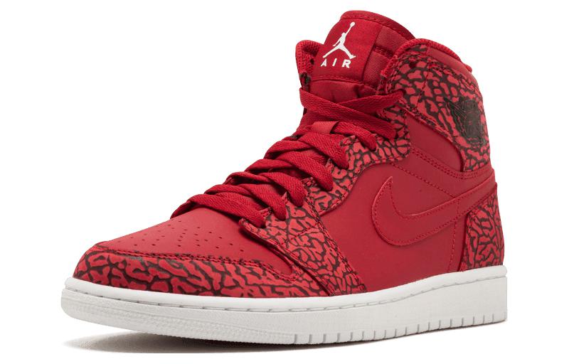 Jordan 1 Retro Red Elephant Print 839115-600