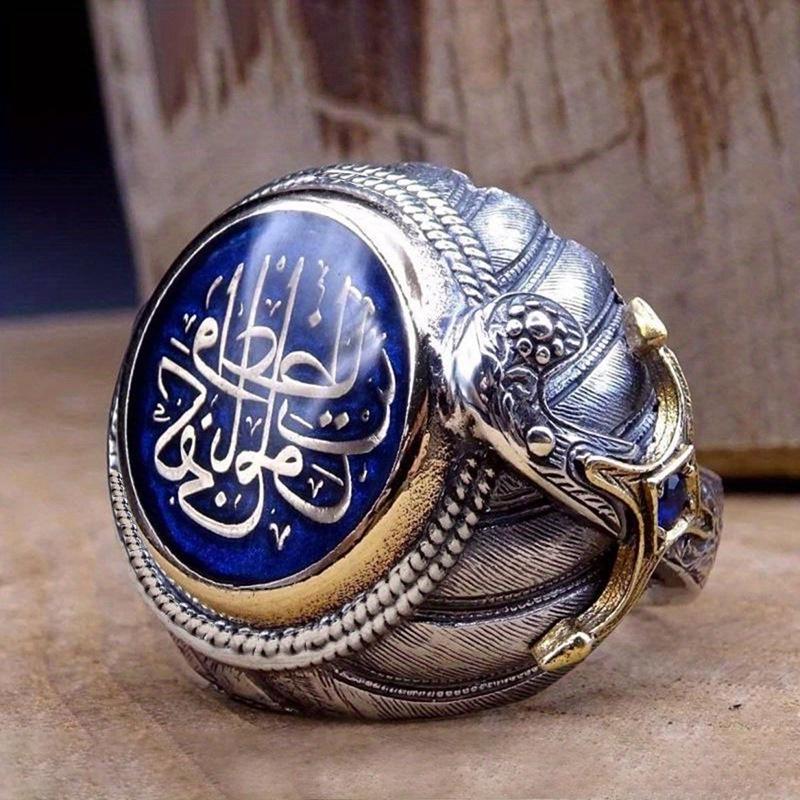 1 szt. Pierścionek niszowy w stylu retro, biżuteria w stylu etnicznym z ciężkiego przemysłu, popularna biżuteria w stylu bohemy