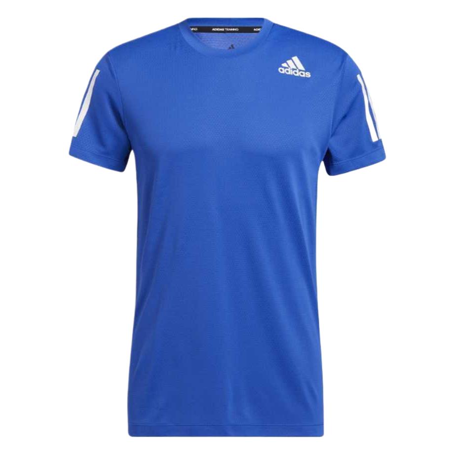 Adidas H.RDY Warrior Quick-Drying Comfortable Breathable Crew Neck Short Sleeve T-Shirt Men Tops Blue H11107