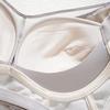 French Bra Women's Satin Underwear Medium Mold Cup Gathering Bra Comfortable Mesh Adjustable Bra Push Up Bra