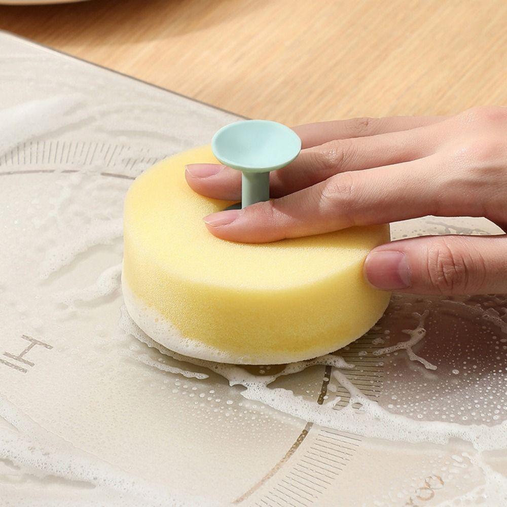 

Soft Pot Pan Sponge Scrubber Thickened Sponge Cleaning Wipe Kitchen Countertop Brush For Kitchen