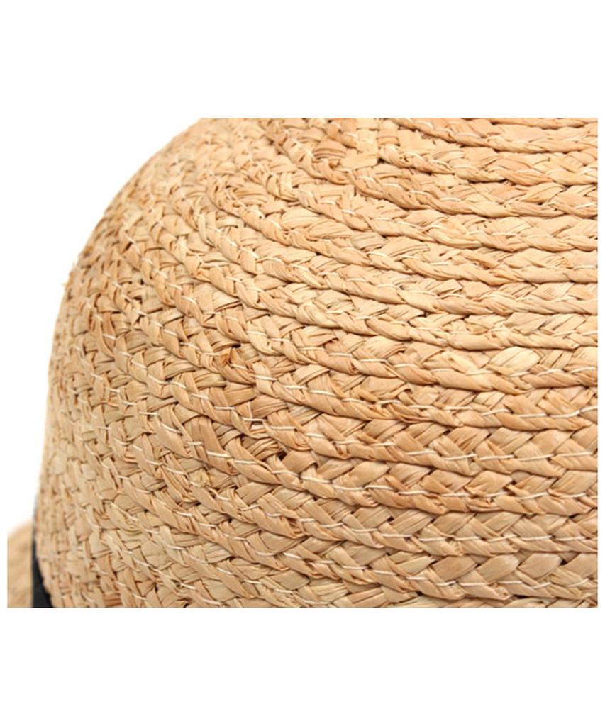 Yunibeosyeolkemiseuteuli Thunder Summer Raffia Cloche Hat Summer Fedora