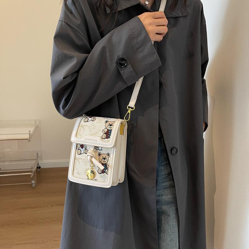 

Взрыв популярности интернет-знаменитости супер огонь нишевая дизайнерская сумка женская 2025 новая популярная универсальная сумка-мессенджер маленькая квадратная сумка сумка для мобильного телефона бежевый