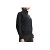 New FILA Fitness Sweatshirt Women's Pitch Black A11W511208FBK