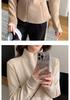 Women S Stand Collar Fleece Jacket Long Sleeve Slim Fit Warm Winter Coat