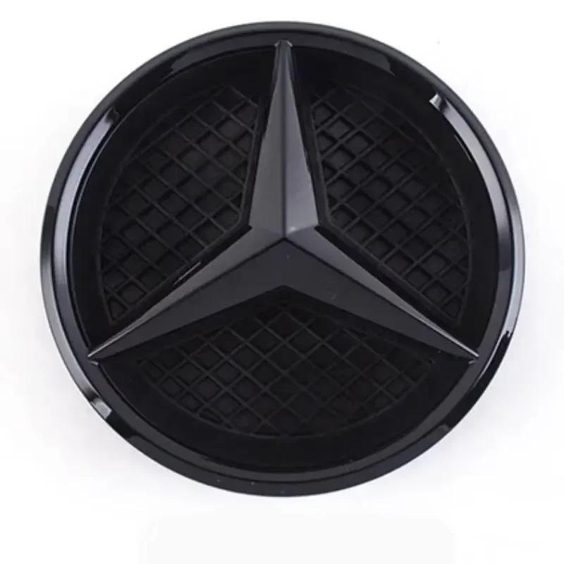 Car Front Logo Emblem Grille Badge For Mercedes Benz W156 W204 W205 W210 W211 W212 W213 C E Class GLA GLK ML GLC GLE Accessories