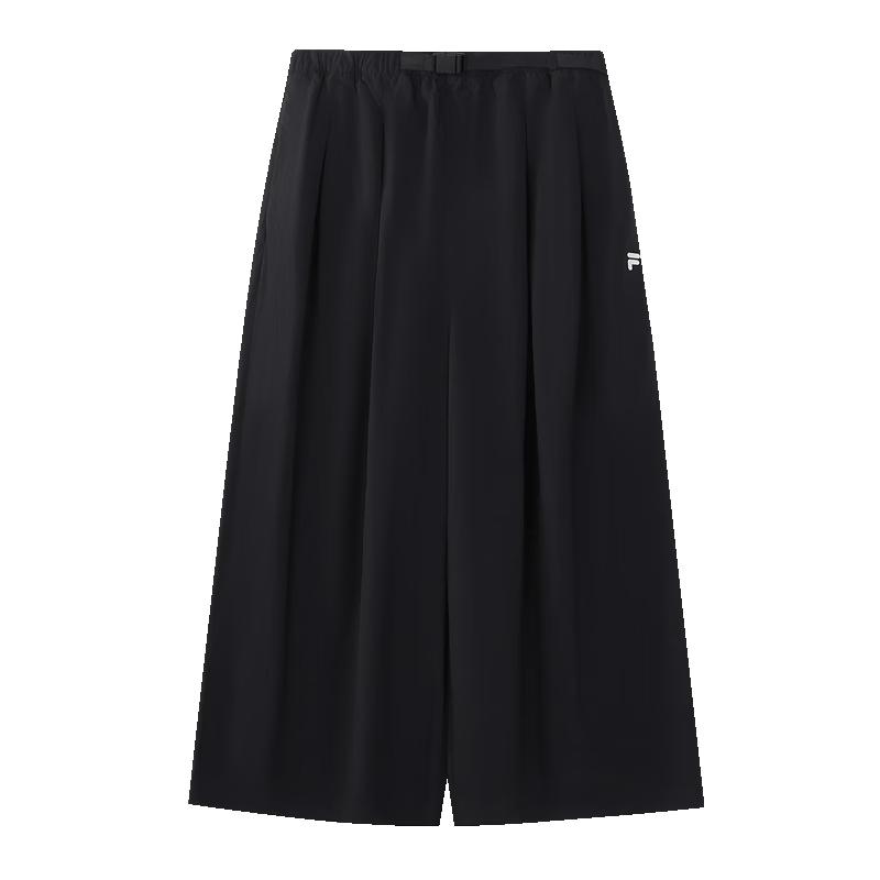 FILA FUSION Women s Woven Cropped Wide-Leg Pants XS нюд-хаки