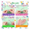 Renjzle DIY Bead Kit, Approximately 566 Pieces, Large Capacity Set, Accessory Making, Alphabet Beads, Keychain Parts, Craft Materials, Colorful