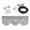 96GB Voltmeter Water Temp & Oil Press Meter Mechanical Gauge