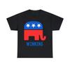 Republican GOP Elephant Winning Graphic Tee Shirt, S-5XL
