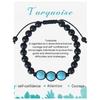 New Natural Stone Amethysts Bracelet with Card 8mm Pink Quartz Fluorite Beads Bracelet Adjustable for Women Men Couple