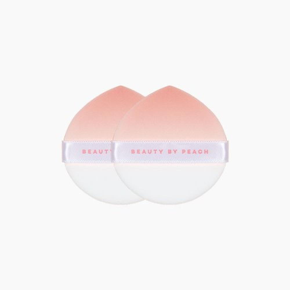 Peachc Cushion Puff Honey Peach 2pcs none