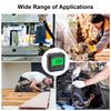 Digital Angle Finder Compact LCD Display Digital Angle Gauge & Level Tool 4x90° 2x180° Essential Woodworking Electrical