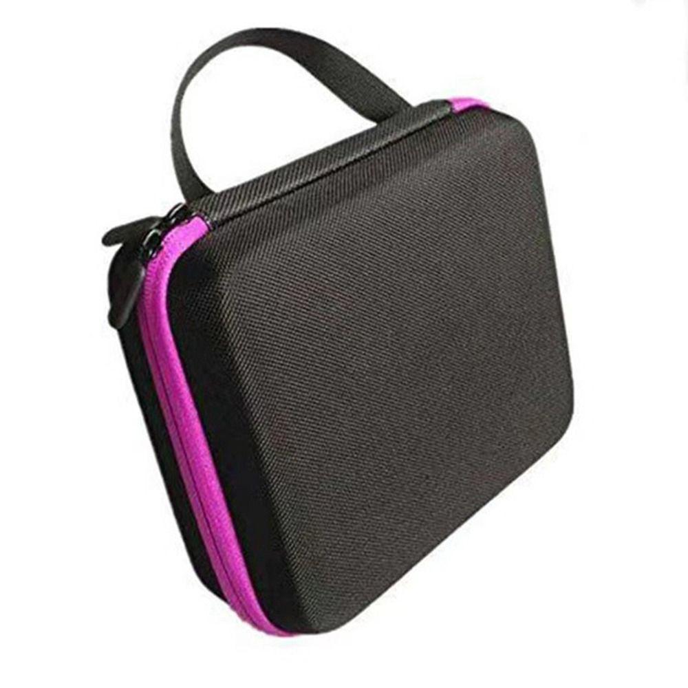30 Slots Essential Oil Case 5ml 10ml 15ml Hard Shell Roller Bottles Storage Portable Shockproof Nail Polish Storage Bag
