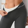 Women Leggings Elastic High Waist Embroidery Letter Print Yoga Pants Sporty Style Skinny Trousers Autumn Winter Bottoming Pants