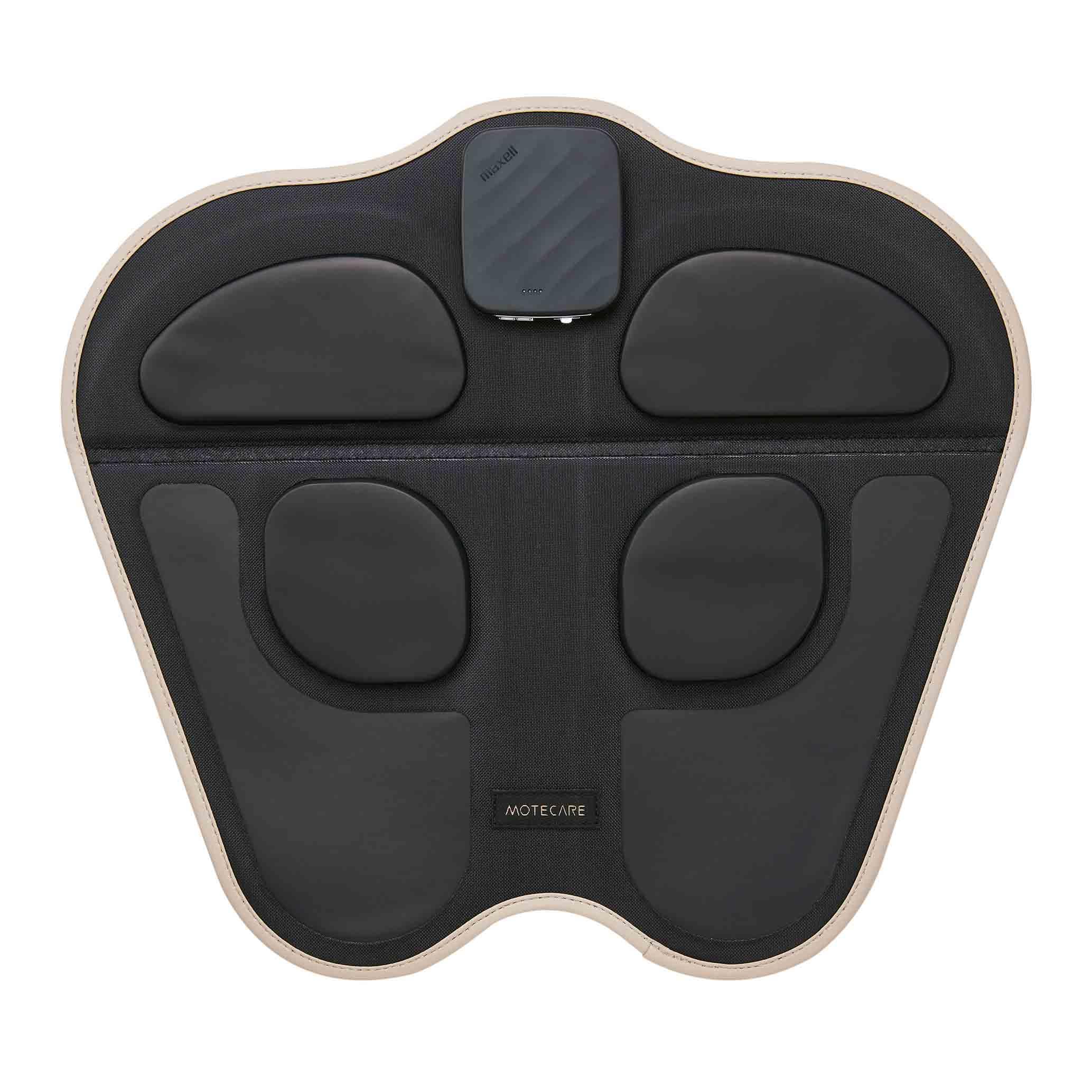 

Maxell Motecare FOOT подогрев ног EMS с 3 температурами для всей ноги 6 без геля пульт дистанционного управления подогрев ног релаксация ног EX, тренажер, настройки, чёрный