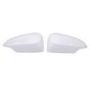 2 Pcs Rearview Door Mirror Cover 87945‑52170 Unpainted White Outer Wing Mirror Cap for Prius C 2012 To 2018