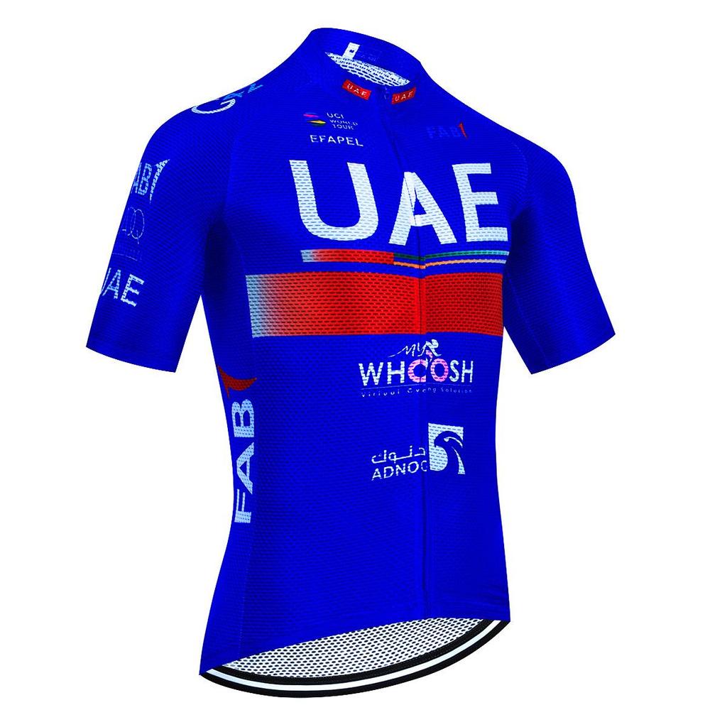 Tour 2025 Team UAE Radtrikot Herren Damen Sommer MTB Rennrad Maillot Jersey Ropa Ciclismo Schnelltrocknend Fahrrad T-Shirt Kleidung