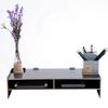 Heighten Shelf Rack Shelf Stand Holder for Display Screen Keyboard Base Bracket Wooden Black