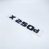 3D Glossy Black Letters X250d X350d 4Matic Etition 1 Emblem for Mercedes Benz X Car Fender Badge Trunk Nameplate Logo Sticker