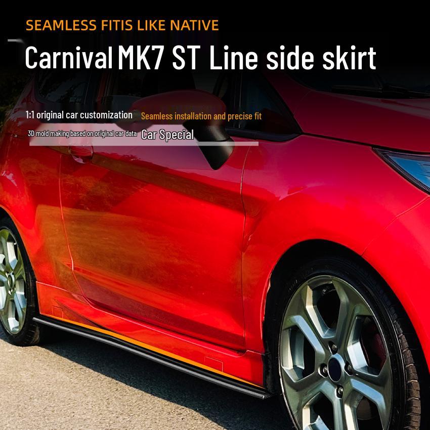 Ford Fiesta MK7 ST Line (2012-2017) Side Skirt Spoiler Accessories