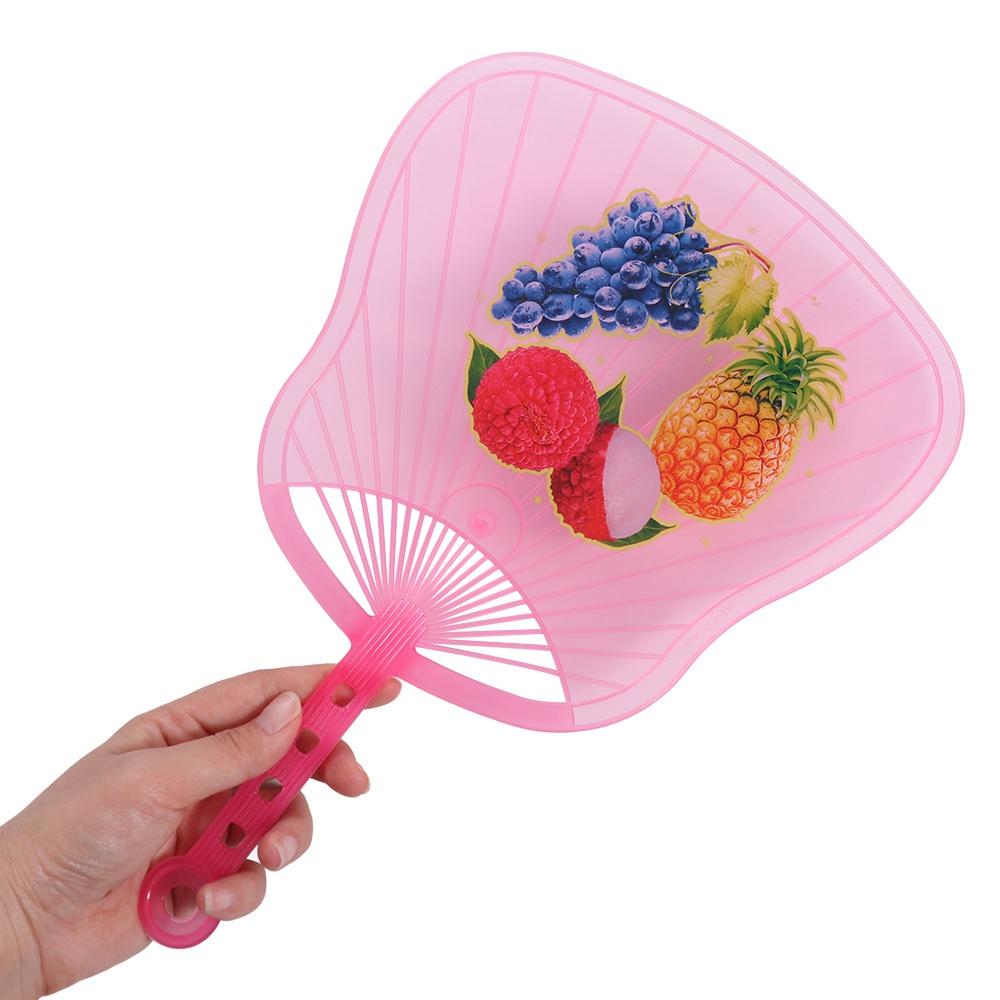 Plastic Hand Held Fan Cute Print Gift Fan Creative Children Cartoon Fan  Kids Gifts
