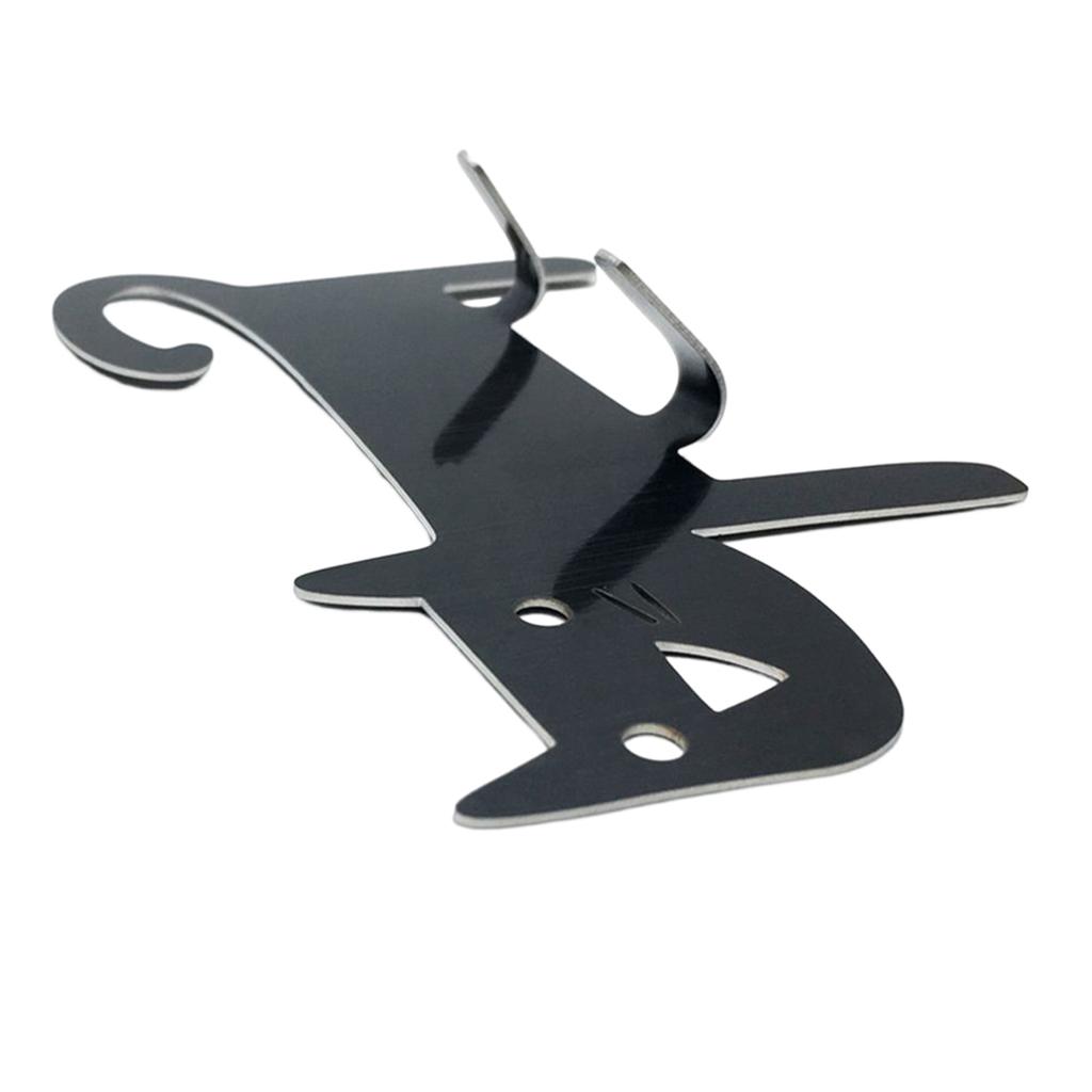 Stainless Steel Cute Cat Hook Wall Mounted Towel Hook Multipurpose Self-Adhesive Hook Practical Seamless Hooks Bath Robe Hook