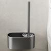 Nail Free Installation Bathroom Toilet Brush Shelf Cleaning Toilet Brush  Bathroom Cleaning