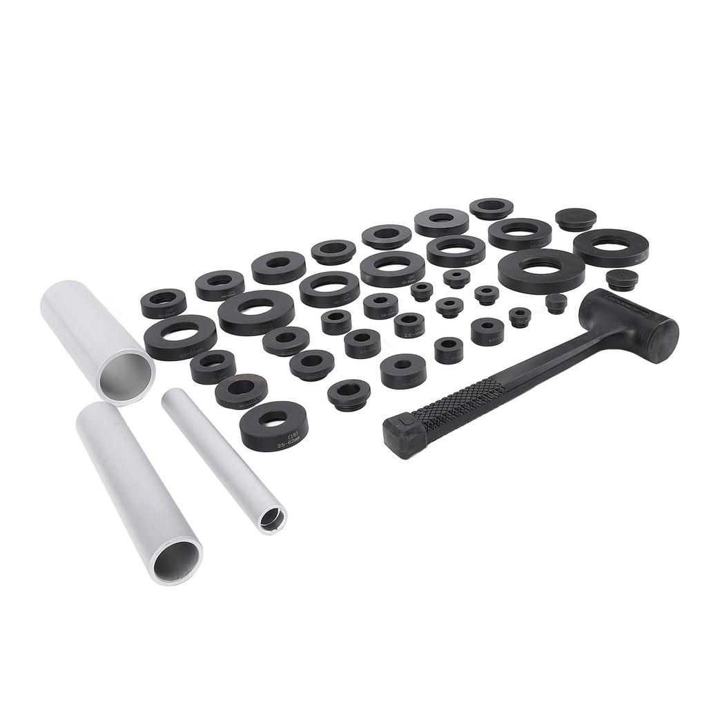 37PCS Seal Bearing Installation Kit Impact Resistant Nylon Metal Structure Oil Seal Installer Tool with Storage Box