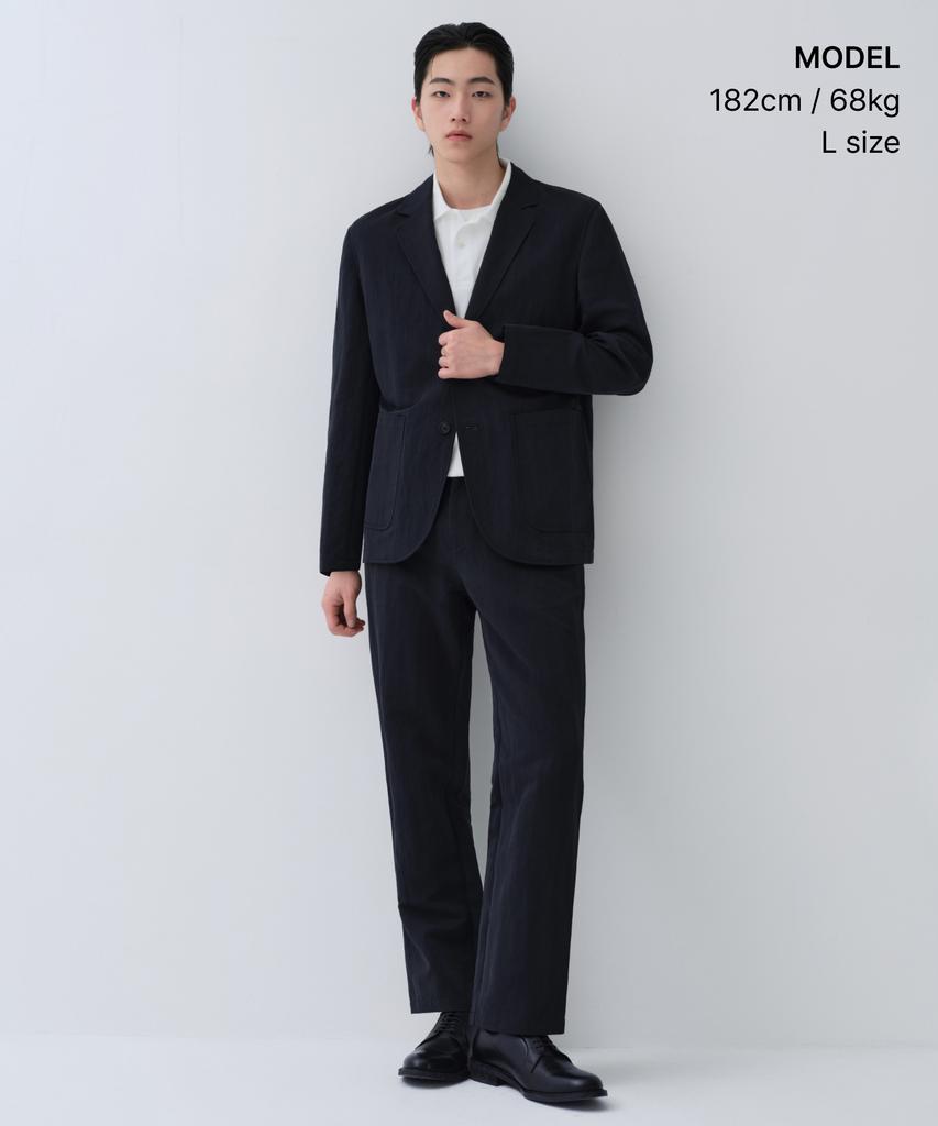 Musinsa Standard [City Workers] Karmor Blazer [Navy]