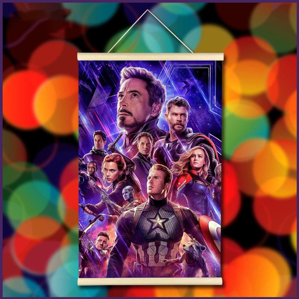 40x60cm DIY Vollquadratbohrer Superheld Avengers Stickerei Strassstein