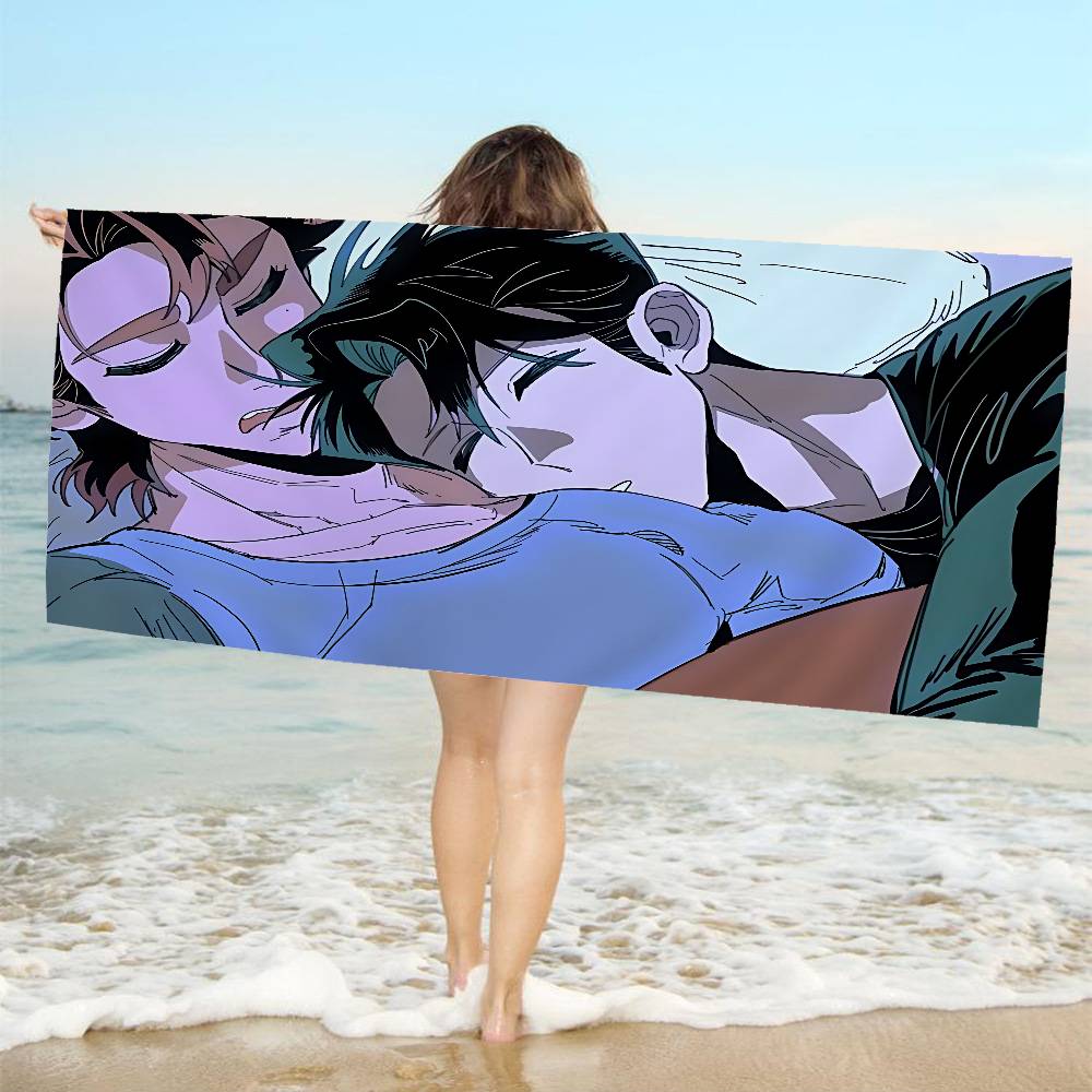 

Vincent Rody Dead P-Plates Anime Beach Swimming Towel Soft Absorbent Washcloth Children s Gifts For Kids Travel Camping Gym W40*H60(CM)