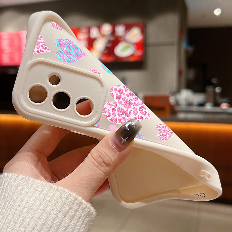 Tiny Hearts Pattern Case For Samsung Galaxy S25 Edge S24 S23 S22 Ultra S24 FE A56 A16 A15 A55 A54 A35 A26 A36 Soft Phone Cover