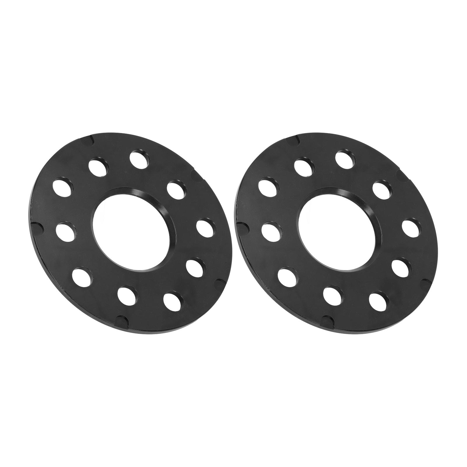 

2pcs 5mm0.20in Aluminium Alloy Wheel Spacers Car Hub Centric Wheel Adapters Replacement for Seat