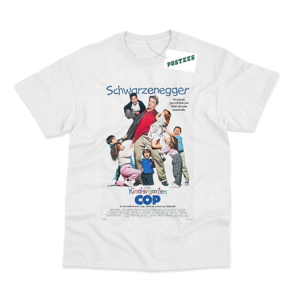 Kindergarten Cop Movie Poster Direct To Garunisext Printed TShirt S