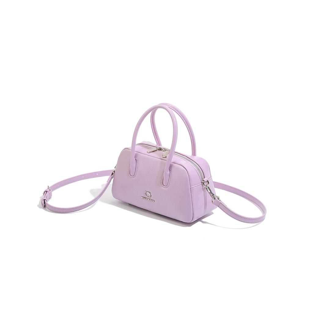 New Sanrio Hello Kitty PU Crossbody Bags Regular Women's Pink/Purple/Ecru SHHF51777