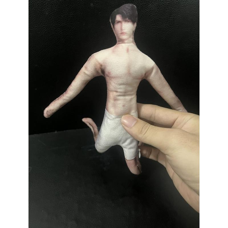 Costume Play Figure Love And Deepspace Lemurian Sea God Wire Skeleton Figure Slender Twistable Animation Design Plush-Filled Figures Present