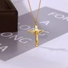 Trendy Cross Pendant Necklace - Minimalist Unisex Jewelry